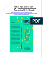 Ebook Greenpilled How Crypto Can Regenerate The World Regenerative Cryptoeconomics Kevin Owocki Online PDF All Chapter