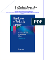 Ebook Handbook of Pediatric Surgery 2Nd Edition Chandrasen K Sinha Online PDF All Chapter