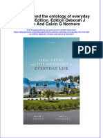 Ebook Descartes and The Ontology of Everyday Life First Edition Edition Deborah J Brown and Calvin G Normore Online PDF All Chapter