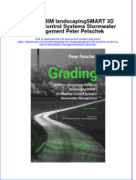 Grading Bim Landscapingsmart 3D Machine Control Systems Stormwater Management Peter Petschek Online Ebook Texxtbook Full Chapter PDF