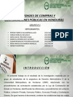 Trabajo Modalidades de Contrataciones publicas en Honduras 1