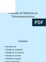 Unidades de Medicic3b3n en Telecomunicaciones