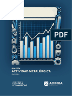 El Sector Metalúrgico, en Caída Libre: 19,5% Abajo en Abril