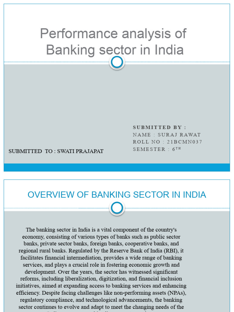 Performance Analysis of | PDF | Banks | Capital Requirement