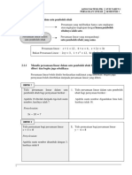 Modul 2 Persamaan Linear