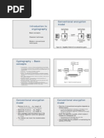 Introduction To Cryptography Conventional Encryption Model