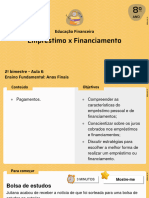 Empréstimo X Financiamento: Educação Financeira