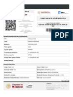SAT Constancia de Situación Fiscal