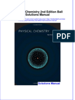 Download pdf Physical Chemistry 2Nd Edition Ball Solutions Manual online ebook full chapter 