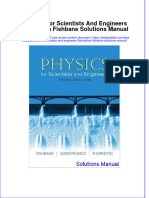 Download pdf Physics For Scientists And Engineers 3Rd Edition Fishbane Solutions Manual online ebook full chapter 