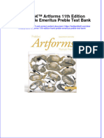 Download pdf Prebles Artforms 11Th Edition Frank Preble Emeritus Preble Test Bank online ebook full chapter 