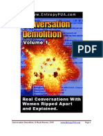 Entropy-Conversation Demolitions v1