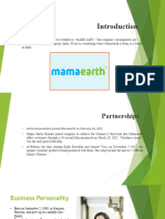 Soci Company Analysis of Mamaearth