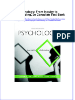 PDF Psychology From Inquiry To Understanding 2E Canadian Test Bank Online Ebook Full Chapter
