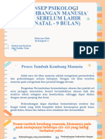 PPT KLPOK 1-KONSEP PSIKOLOGIS PERKEMBANGAN MANUSIA DARI SEBELUM LAHIR (PRENATAL-9 BULAN)