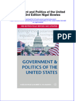 Government and Politics of The United States 3Rd Edition Nigel Bowles Online Ebook Texxtbook Full Chapter PDF