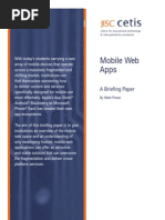 Mobile Web Apps