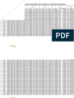 Tabela Valores para Inteções de Compra Ipanema Residence 04-03-2024 Hora 13 20'