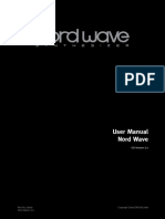 Nord Wave English User Manual v2.x Edition 2.0