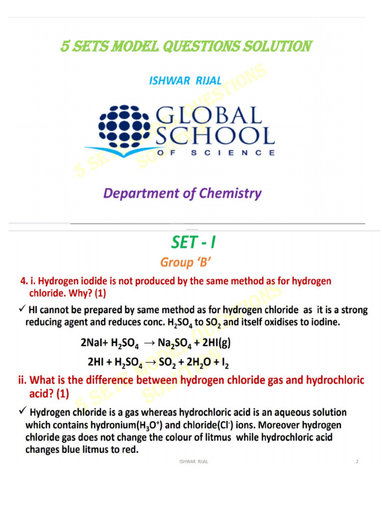 5 Set Solution | PDF