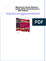 PDF Solution Manual For South Western Federal Taxation 2016 Comprehensive 39Th Edition Online Ebook Full Chapter