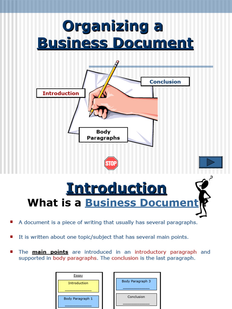 2a Document - Organization | PDF | Paragraph | Bus