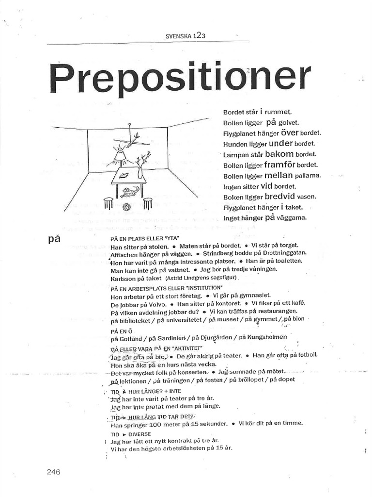 Prepositioner 123 | PDF