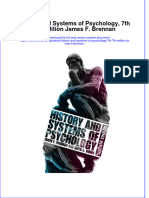 History and Systems of Psychology 7Th 7Th Edition James F Brennan Online Ebook Texxtbook Full Chapter PDF