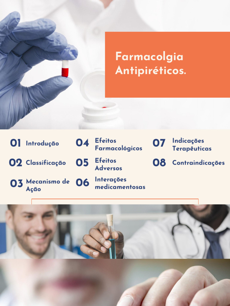 Antipiréticos: Mecanismos e Efeitos | PDF | Febre | Anti-inflamatório ...