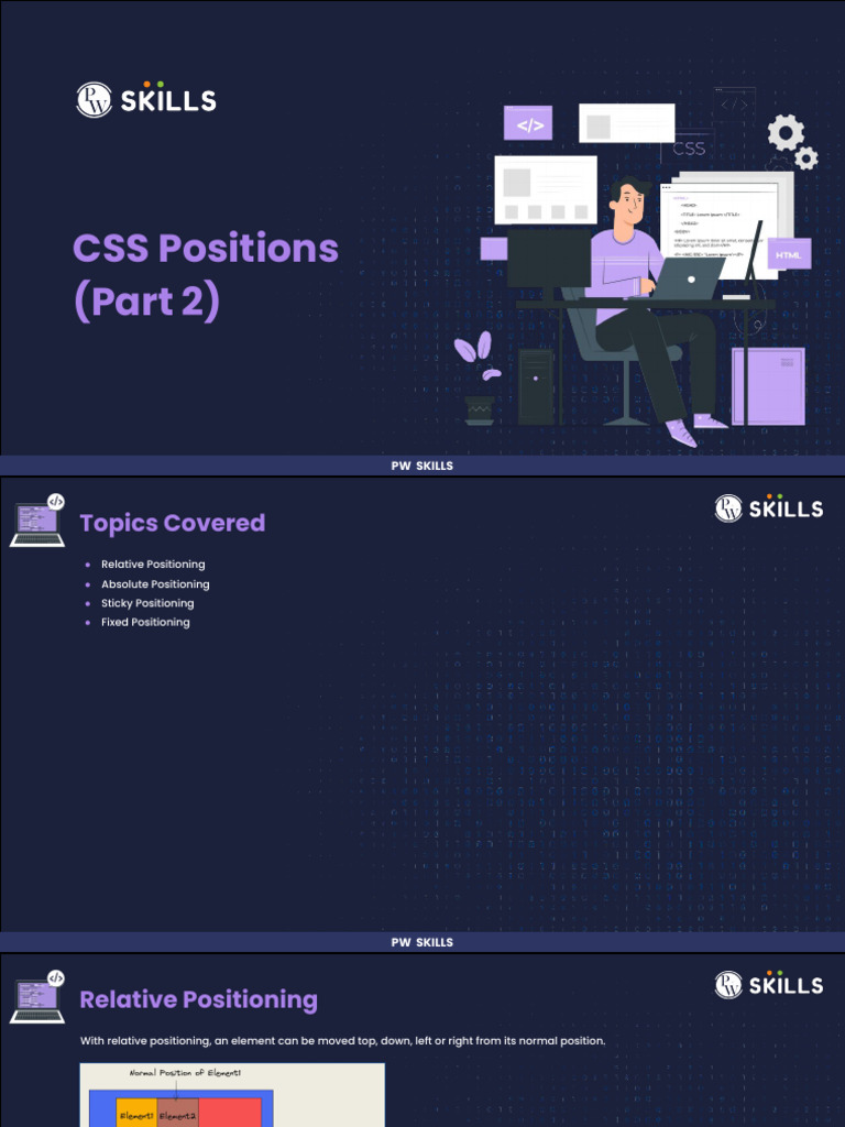 Css positions part 2 pdf internet world wide web consortium