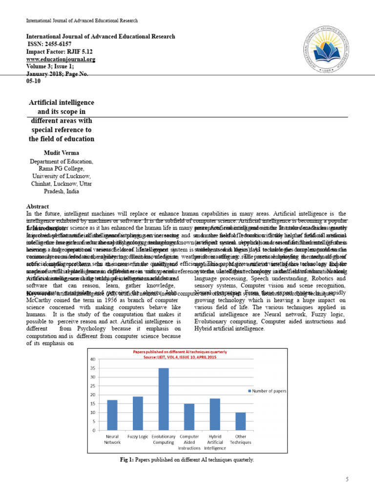 Ai S Impact On Education And Learning Pdf Artificial Intelligence