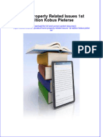 Home Property Related Issues 1St Edition Kobus Pieterse Online Ebook Texxtbook Full Chapter PDF