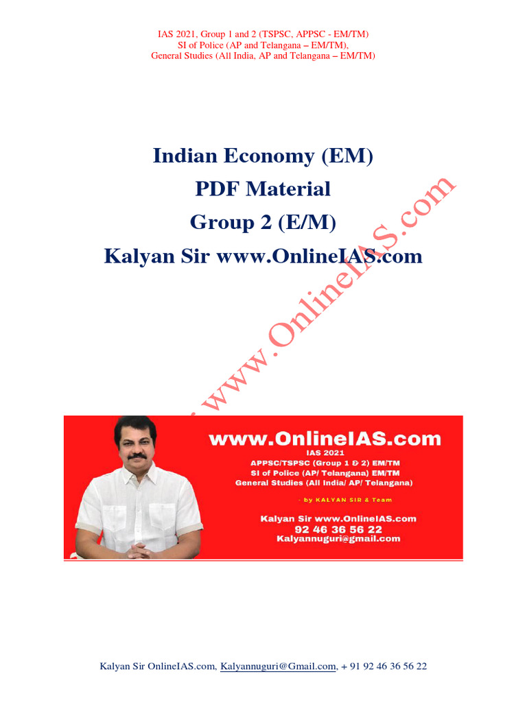 Group 2 Indian Economy EM PDF | PDF | Gross Domestic Product | Economics