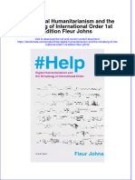 Help Digital Humanitarianism and The Remaking of International Order 1St Edition Fleur Johns Online Ebook Texxtbook Full Chapter PDF