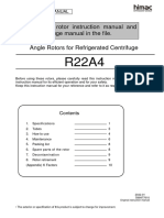 Operating Manual - Rotor R22A4