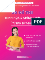 (Cô Vũ Mai Phương) 20 Đề Thi Chính Thức Và Minh Họa Môn Tiếng Anh Năm 2017- 2024