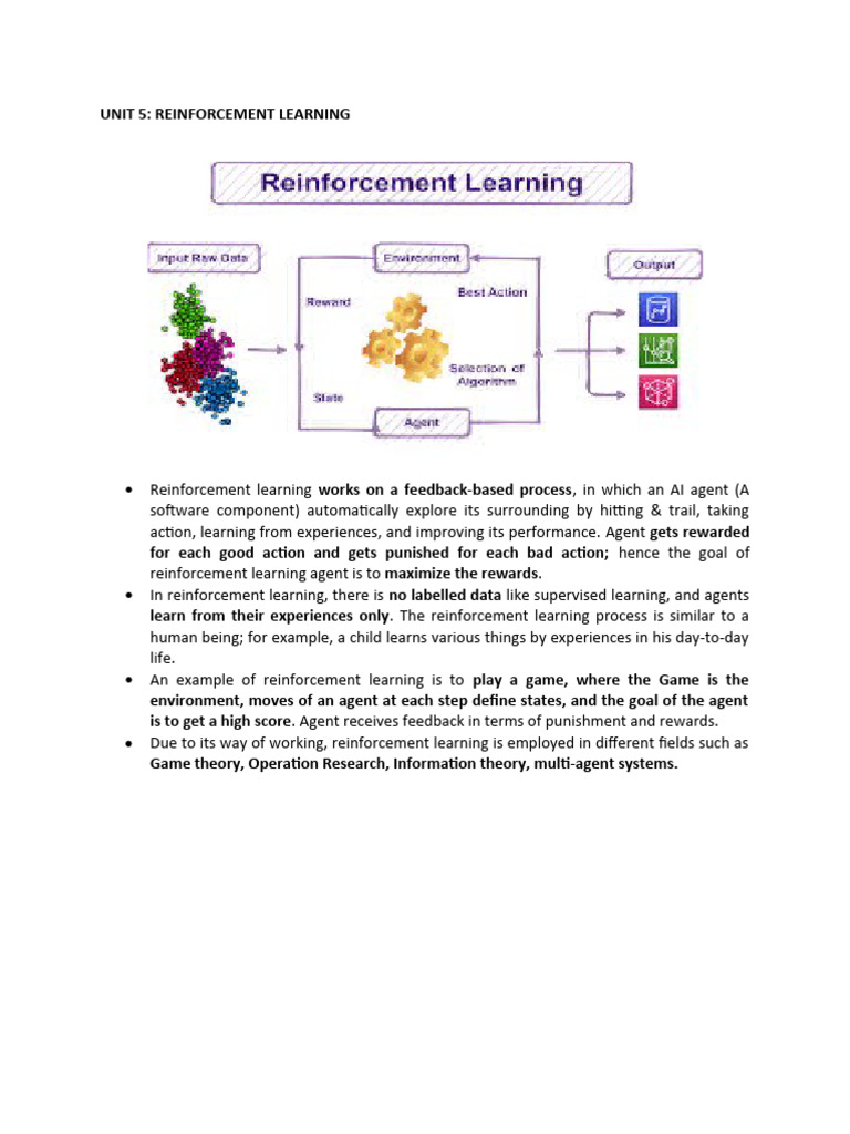 Understanding Reinforcement Learning Basics | PDF | Reinforcement ...