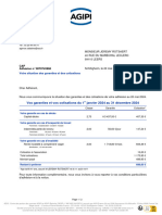 Situation Des Garanties de Cotisations