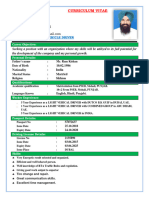 Baljit Mahe Y: Curriculum Vitae