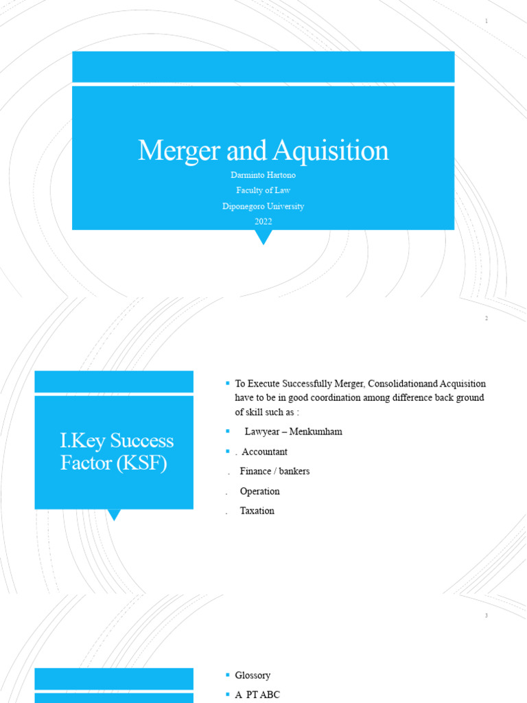 Merger and Aquisition 290720212 | PDF | Wachovia | Mergers And Acquisitions