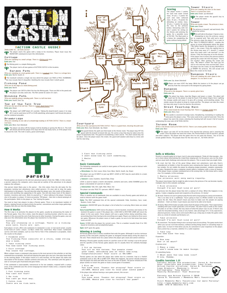 Action Castle Gameplay Guide | PDF