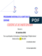 CERTIFICAT