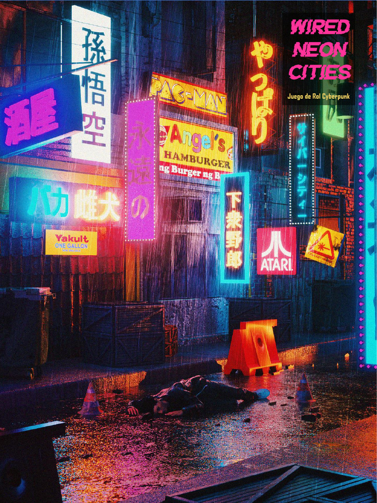 Juego de Rol Cyberpunk: Wired Neon Cities | PDF | Vehículo aéreo no ...