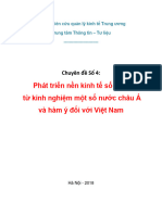 Phát triển nền kinh tế số nhìn từ kinh nghiệm 1 số nước châu á và hàm ý đối vs VN