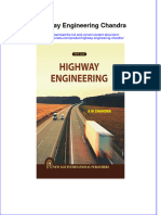 Ebook Highway Engineering Chandra Online PDF All Chapter