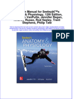 PDF Solution Manual For Seeleys Anatomy Physiology 12Th Edition Cinnamon Vanputte Jennifer Regan Andrew Russo Rod Seeley Trent Stephens Philip Tate 13 9781 Online Ebook Full Chapter