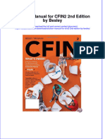 Download pdf Solution Manual For Cfin2 2Nd Edition By Besley online ebook full chapter 
