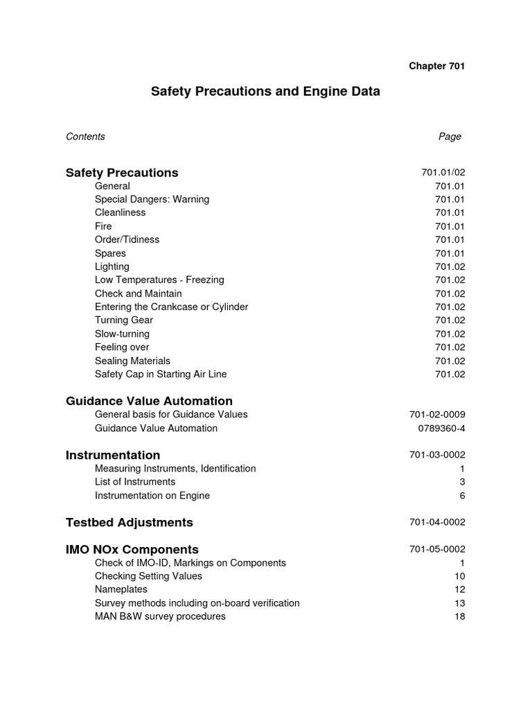 Safety Guidelines for Engine Maintenance | PDF | Diesel Engine | Piston