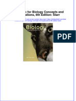 PDF Test Bank For Biology Concepts and Applications 8Th Edition Starr Online Ebook Full Chapter