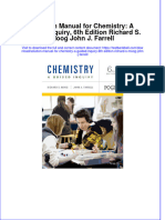 PDF Solution Manual For Chemistry A Guided Inquiry 6Th Edition Richard S Moog John J Farrell Online Ebook Full Chapter